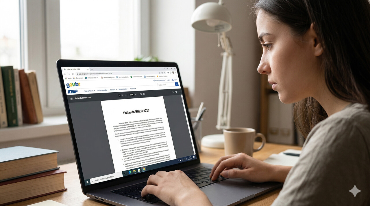 Quando sai o edital do ENEM 2026? Datas, cronograma e mais